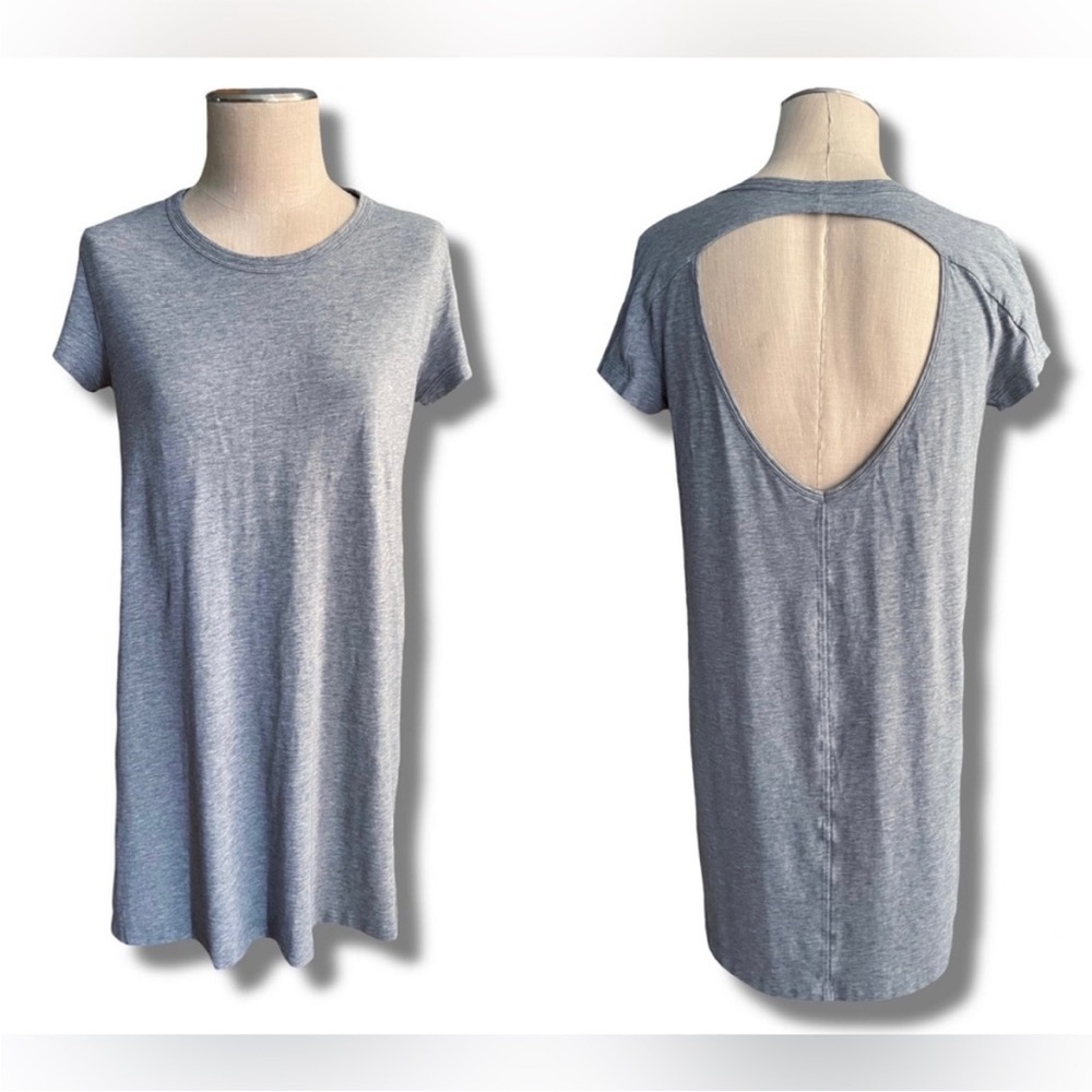 Lululemon Day Tripper Open Back Dress In Heathered Medium Grey